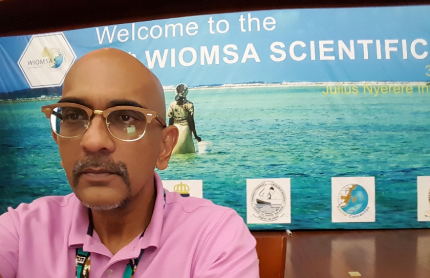 Dr Shah, the longest serving board member of WIOMSA, facilitated a Special Session on coral reefs and chaired two keynote presentations at the Symposium
