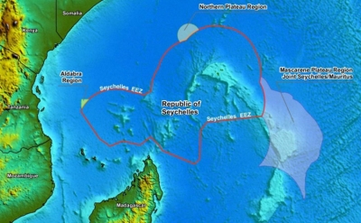 Seychelles’ territorial waters were extended by over 14,800 square kilometres. (Seychelles News Agency)